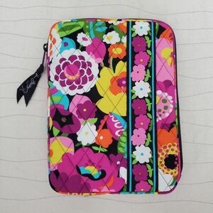 Vera Bradley Va Va Bloom Floral Print EReader Kindle Multicolor Sleeve Case EUC